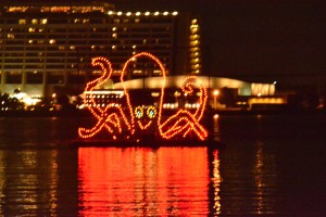 Electrical water parade 